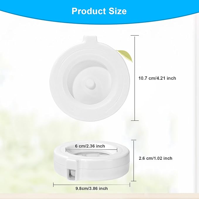 8-Pack Replacement Filters for 3L/3.6L/4.6L/6L/8L Gravity Pet Water Dispenser, Dog Water Filter Replacement, Triple Filtration Pet Fountain Filter, Water Feeder Filter for Cat and Dog