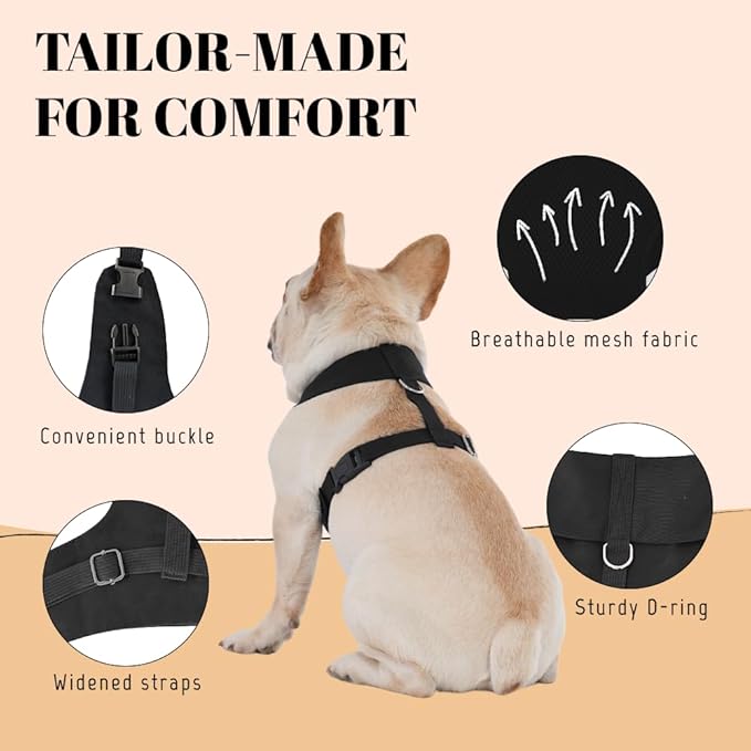 AVERYDAY Dog Tuxedo for Wedding Outfit, Dog Suit and Tie Costumes for Birthday, Halloween, Cosplay, Christmas Party, Pet Formal Wear with Bowtie, Tux for Small Dogs, Chihuahua, Bichon, Maltese, Cats