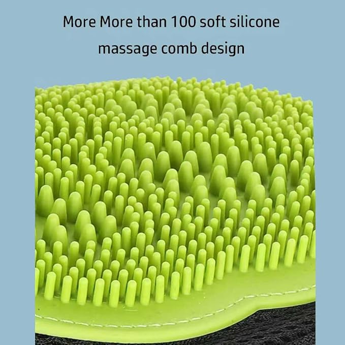 Pet Hair Remover Gloves Bath Brush Gentle Shedding Brushes,Pet Hair Remover Tool for Carpet, Curtain, Clothing, Couch, Car Seat (1PCS)