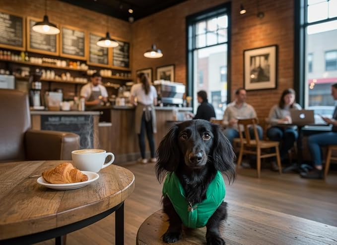 ASENKU Dog Winter Coat - Waterproof Windproof Dog Jacket, Warm Snowproof Doggie Puffer Vest for Cold Weather, Lightweight Snow Coats for Small Medium Large Dogs(M, Green)