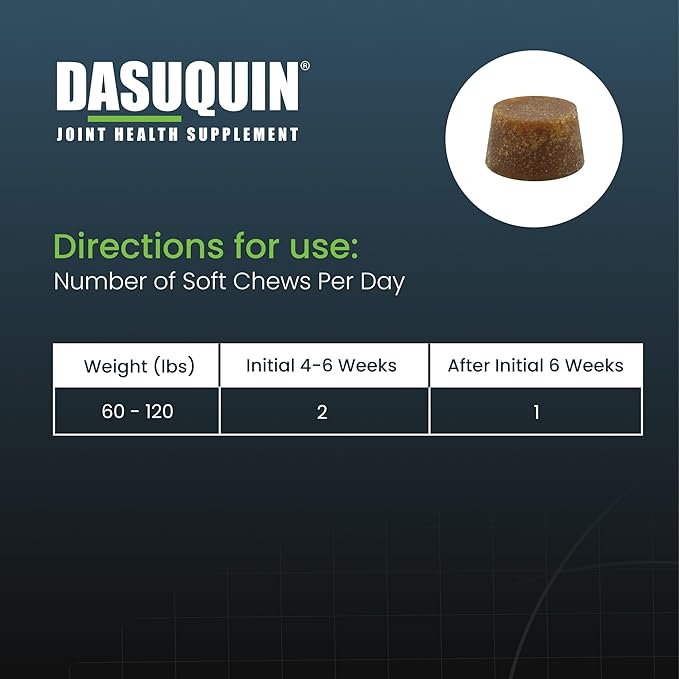 Dasuquin Soft Chews for Dogs 60 lbs and over, 84 Chews
