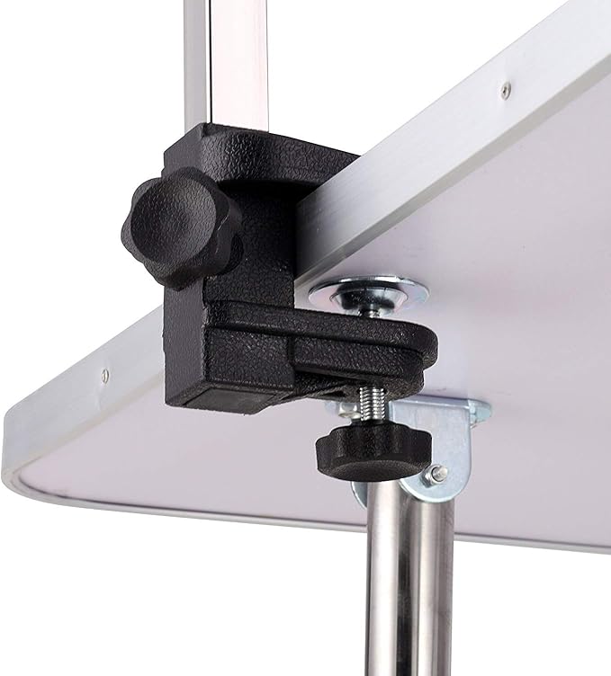 36 Inch Dog Grooming Table, Adjustable Height Pet Grooming Table with Armrest, Ropes and Mesh Tray, Suitable for Home and Dog Washing Station