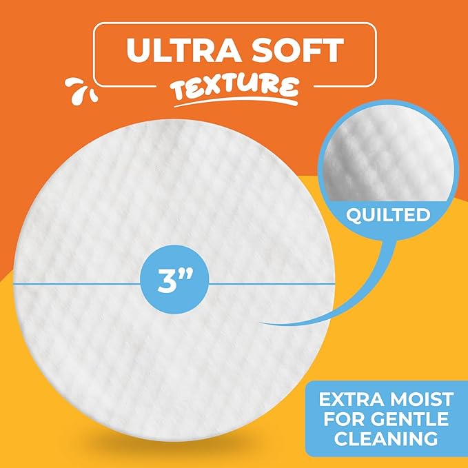 Dog & Cat Eye Wipes - Hypoallergenic Eye & Face Wipes for Cats, Dogs, Kitten and Puppy - Pet Tear Stain Remover & Cleaner - Gently Cleans & Removes Discharge, Crust, & Gunk (Unscented)