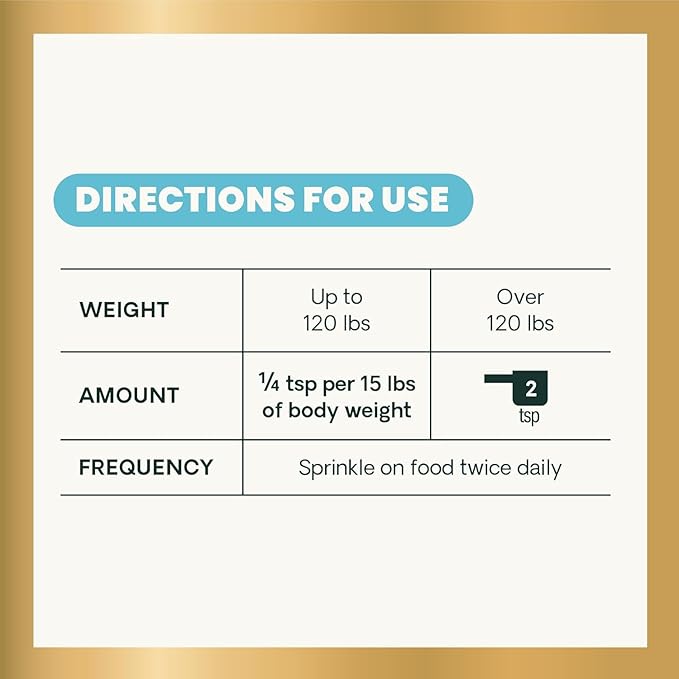 VetriScience Healthy Mouth Dog Dental Powder, Perio Support Clinically Tested Dental Powder for Dogs and Cats, Freshen Breath, Control Plaque & Tartar, Oral Health, 2 Pack