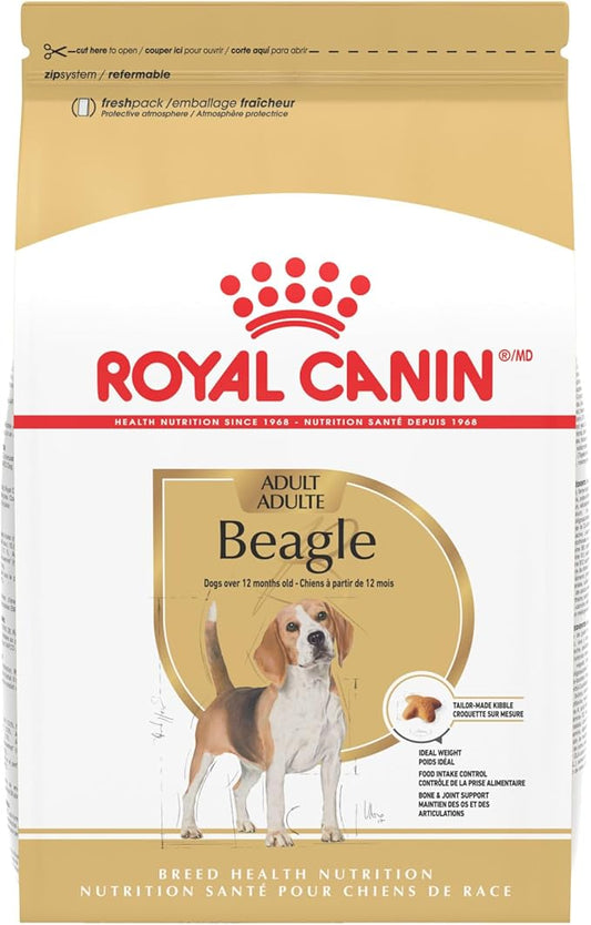 Royal Canin Beagle Adult Dry Dog Food, 30 lb bag