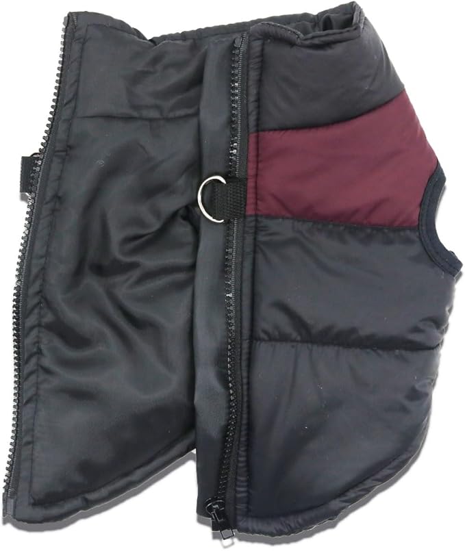 Small Dog Coats Warm Winter Jackets for Small Medium Dogs Puppy Cold Weather Coat Pet Clothes, Brown, X-Small