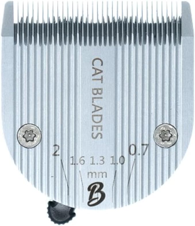 Professional 5in1 Fine Adjustable Cat Blade (2mm-0.7mm) for Arco SE, Bravura, Chromado, Li+Pro, Figura & Creativa Clippers – Ideal for Cats, Dogs, and Horses