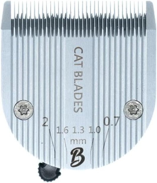 Professional 5in1 Fine Adjustable Cat Blade (2mm-0.7mm) for Arco SE, Bravura, Chromado, Li+Pro, Figura & Creativa Clippers – Ideal for Cats, Dogs, and Horses