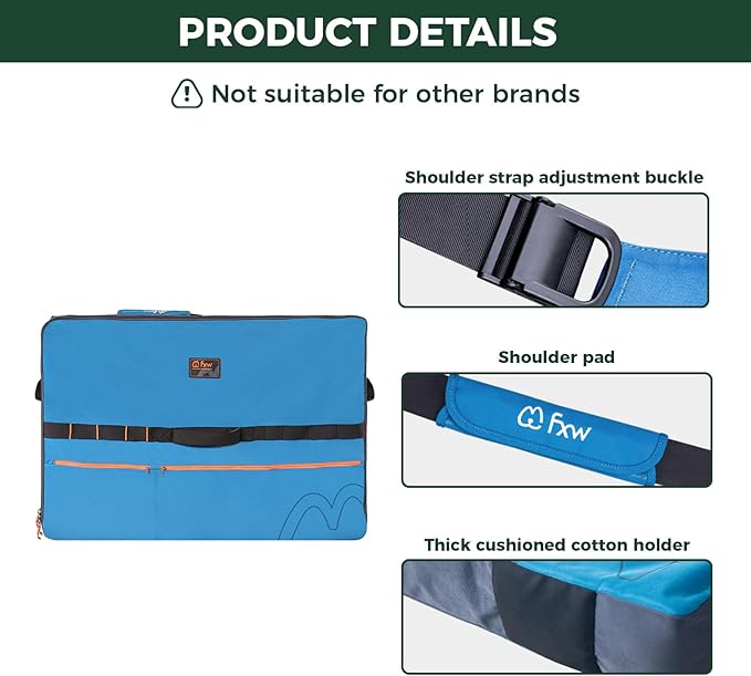 FXW Specialized Dog Playpen Storage Bag (Not Suitable for Other Brands), Designed for RV Trips, Fits 45" H 8 Panels and 9 Stakes│Patented