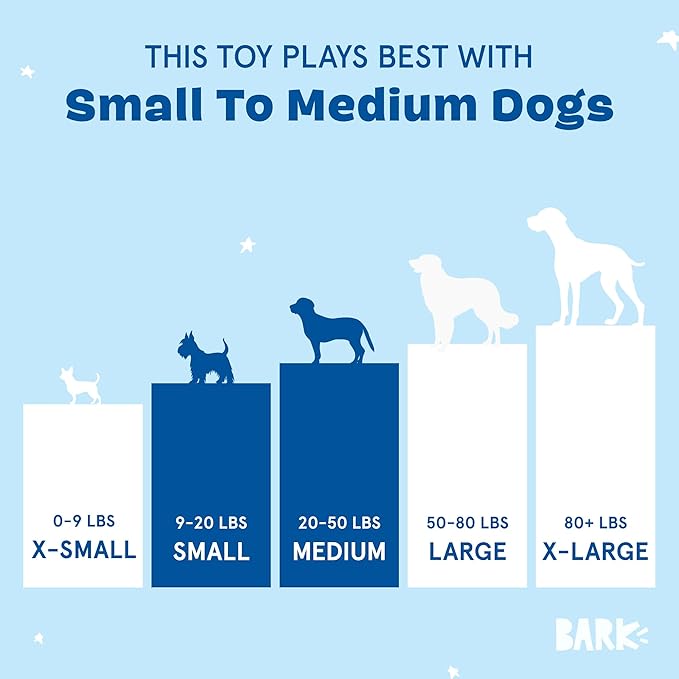 Barkbox Squeaky Dog Toys - Plush and Squeak Chew Toys | Puppy and Pet Toys for Small Dogs (Full O' Fluff Piñata, Small Dog)