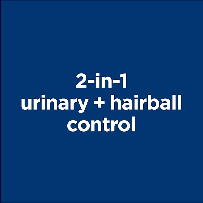Hill's Science Diet Urinary Hairball Control Adult 1-6 Wet Cat Food, Turkey & Vegetables Stew, 2.9 oz Cans, Case of 24