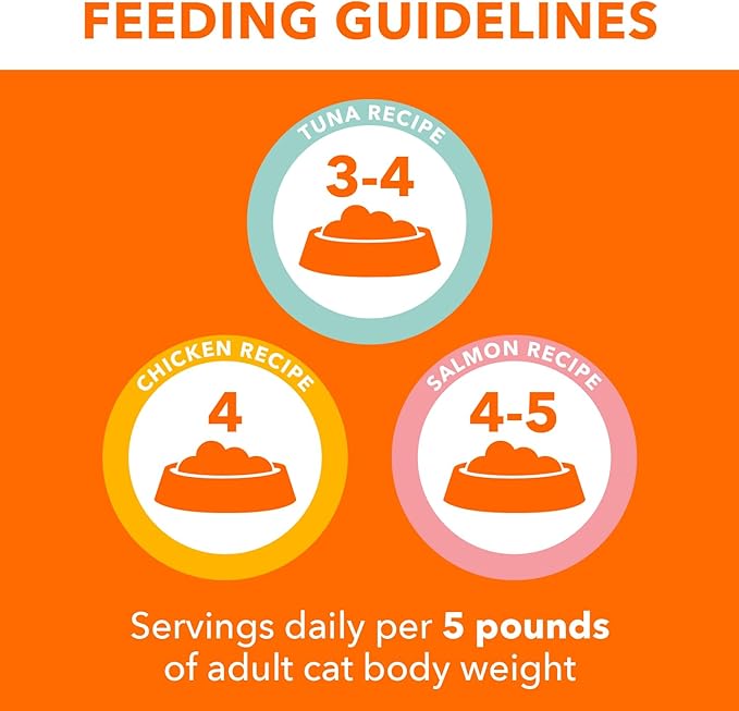 IAMS Perfect Portions Adult Wet Cat Food Cuts in Gravy, Chicken, Tuna, and Salmon Recipe Variety Pack, 2.6 oz. Easy Peel Twin-Pack Trays (24 Count, 48 Servings)