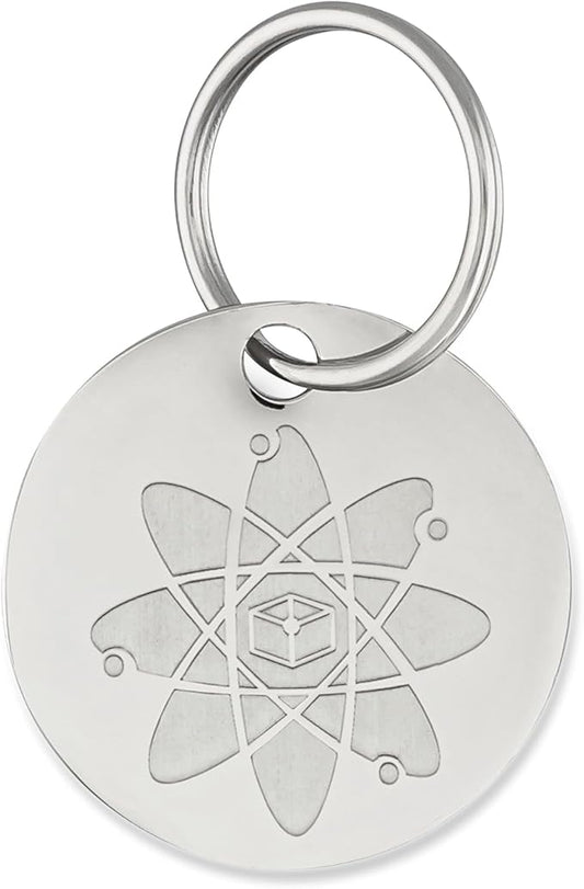 Natural Flea & Tick Repellent Collar Tag for Dogs & Cats – BioPower Pet Shield – Safe for Pets When Used as Directed – Lasts 1 Full Year - Regular Tag (1Pack)