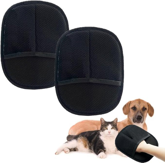 Electrostatic Pet Hair Removal Glove, Hair Cleaning Gloves for Pets Grooming, Dog Hairs Remover Gloves for Bed Clothes