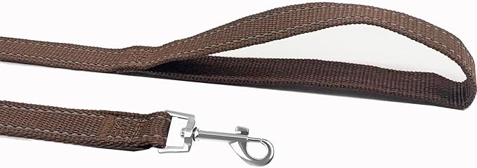 Nylon Training Dog Leash for Small Medium Dogs, 15ft 20ft 30ft 50ft 100ft Reflective Long Leash Dog/Puppy Lead for Obedience Recall Training, Camping