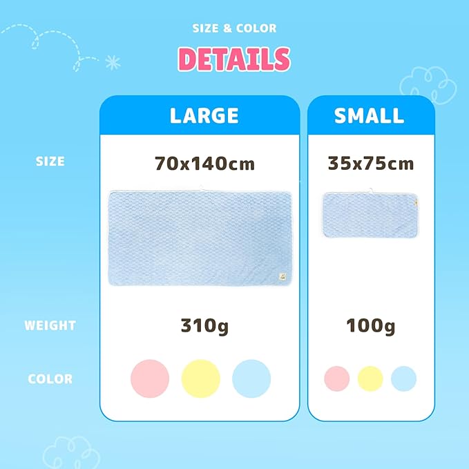 Microfiber Dog Towel Set for Drying Dogs – Absorbent, Quick-Dry, and Soft Towels for Bathing and Grooming Dogs and Cats, Including 2 Different Sized – Cloud Pet Towels (Pink)