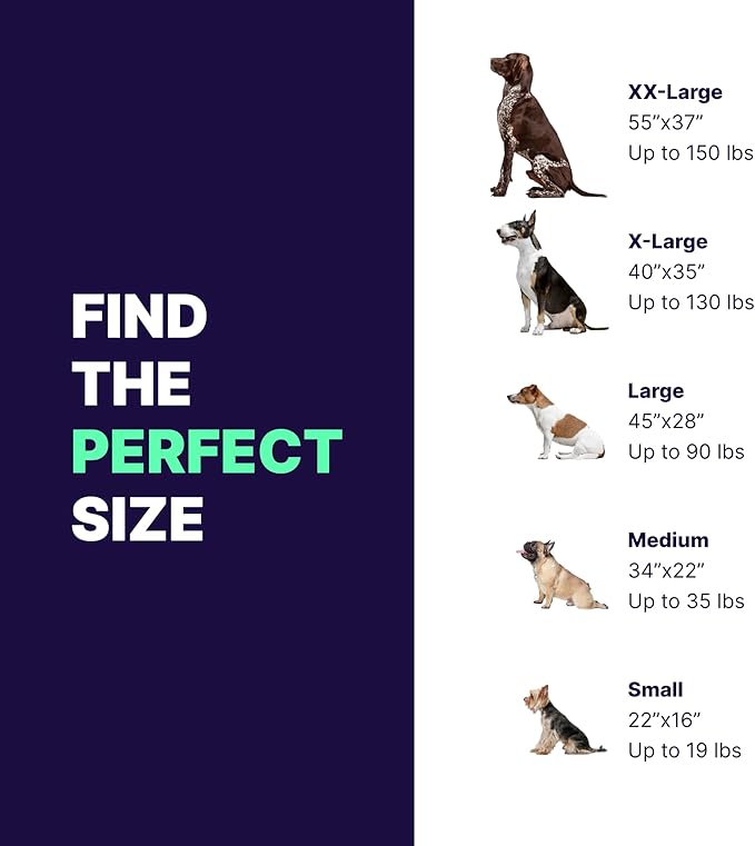 Pet Support Systems Orthopedic Dog Bed - Gel Memory Foam Pet Bed, Luxury Washable Dog Bed for Sleeping and Support (Removable Cover, Medium Gray Dog Bed)