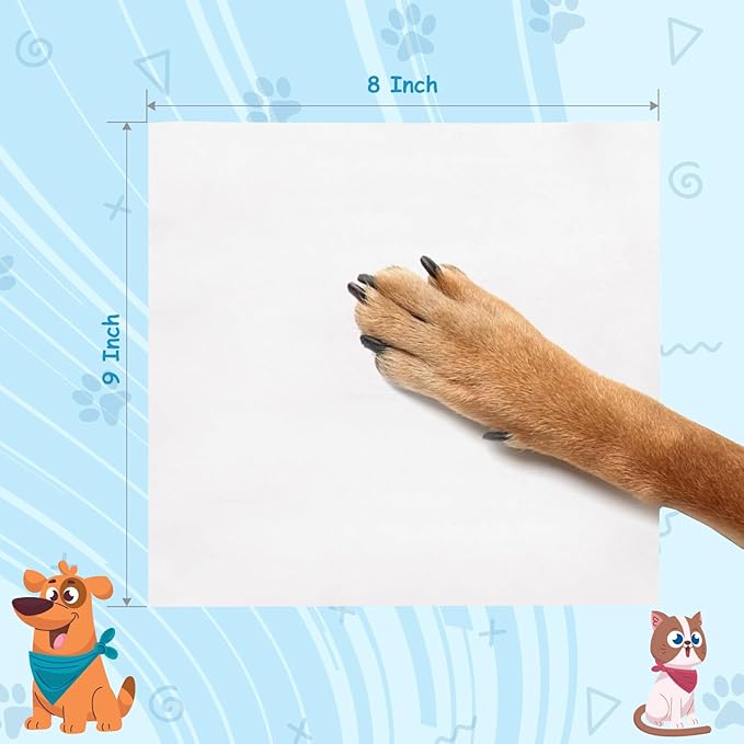 FPN Pet Cleaning Wipes – Unscented Bamboo Grooming Wipes for Dogs & Cats – No Alcohol or No Harsh Chemicals – Soft – 7x8 in (4 CT)