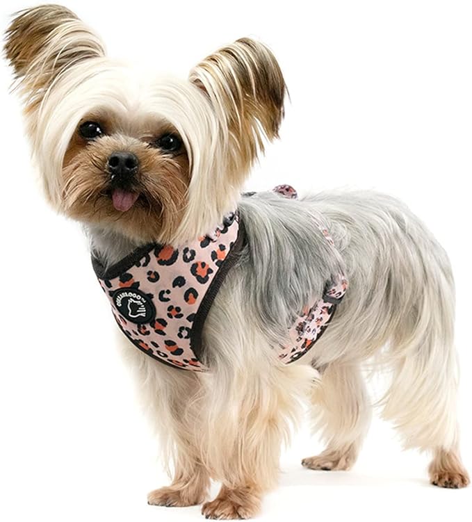 Dog Harness and Leash Set, Adjustable Dog Harness, Dog Leash, No Pull No Choke Puppy Harnesses for Walking Training for Small Medium Pet