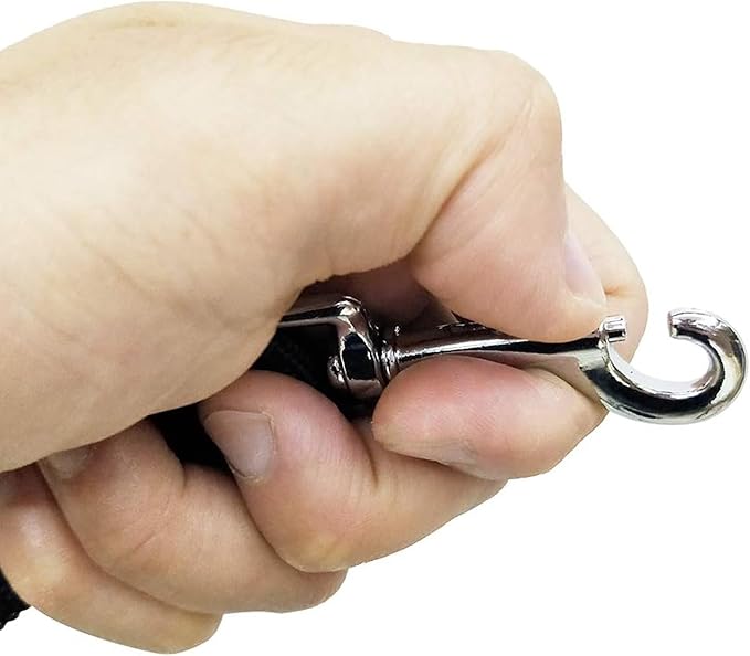 Nylon Training Dog Leash for Small Medium Dogs, 15ft 20ft 30ft 50ft 100ft Reflective Long Leash Dog/Puppy Lead for Obedience Recall Training, Camping