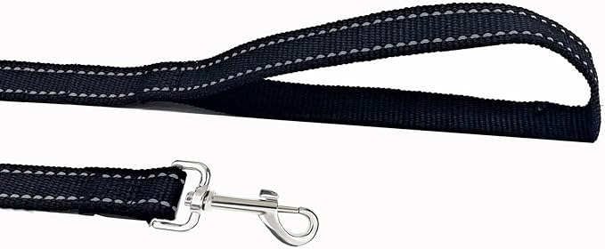 Nylon Training Dog Leash for Small Medium Dogs, 15ft 20ft 30ft 50ft 100ft Reflective Long Leash Dog/Puppy Lead for Obedience Recall Training, Camping
