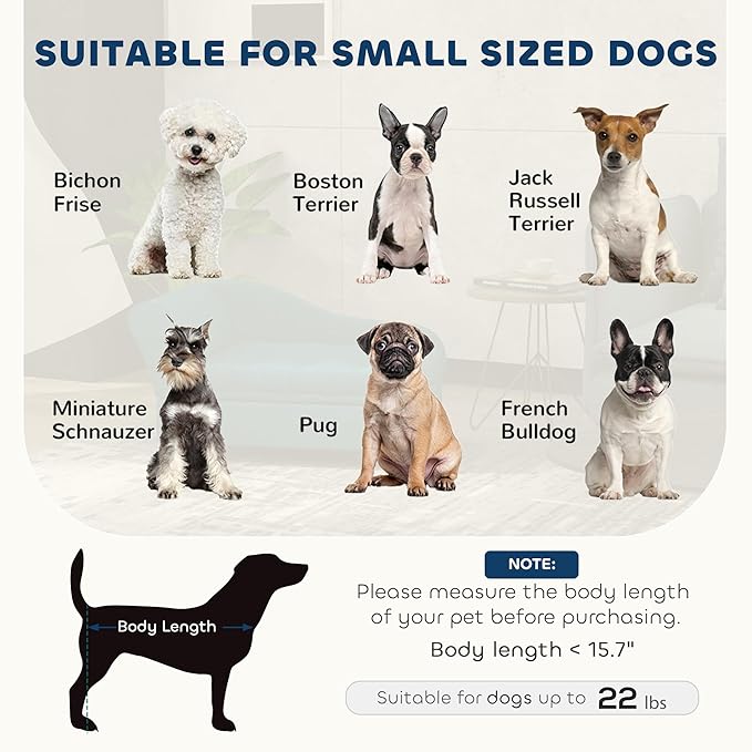 PawHut Luxury Fancy Dog Couch with Hidden Storage, Small Dog Sofa Bed with 2" Soft Foam, Modern Pet Furniture for Puppies & Little Breeds, Green