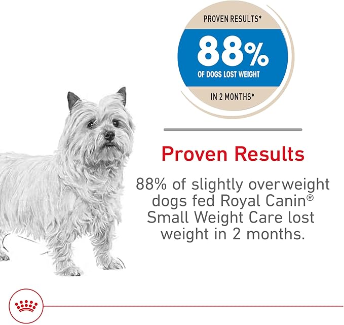 Royal Canin Small Weight Care Adult Dry Dog Food for Small Breeds, 2.5 lb bag