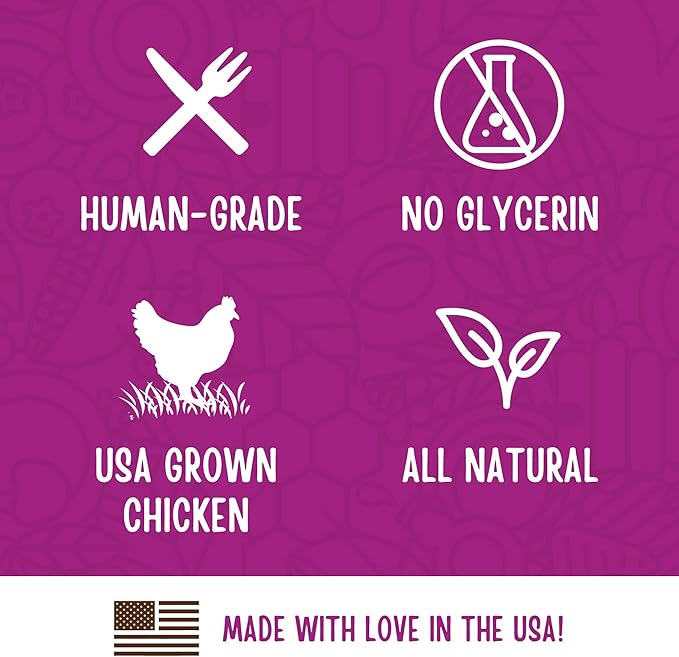 Full Moon Chicken Nuggets Healthy All Natural Dog Treats Human Grade Made in USA 12 oz