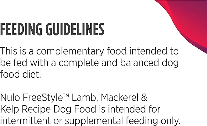 Nulo Freestyle Lamb, Mackerel, & Kelp in Broth Real Meat Dog Food Topper, 2.8 Ounce (Pack of 24)