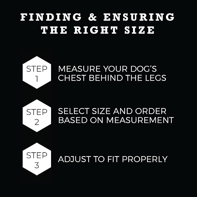 Wolfgang Heavy Duty Adjustable Dog Harness, Pull-Tested to Over 800 lbs for Walking & Training, DigitalDog Print, Large