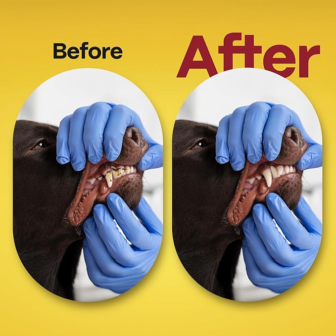 DOCO Dog & Cat Ear & Teeth Cleaning Wipes Kit - Removes Plaque, Tartar & Wax, Freshens Breath, Soothes Ears with Chamomile, Aloe & Bacon Flavor - Gentle & Effective for All Pets, 100 Count