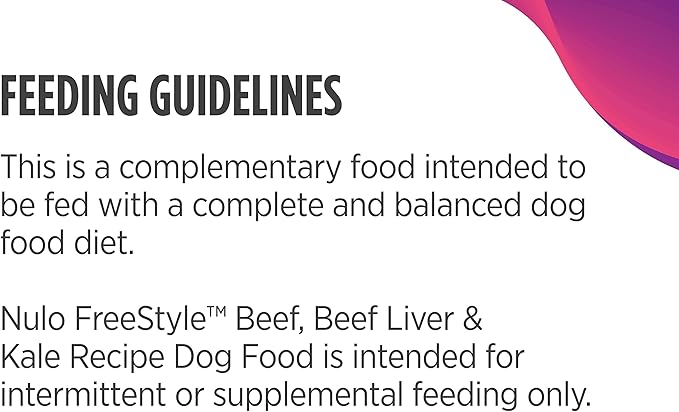 Nulo Freestyle Beef, Beef Liver, & Kale in Broth Real Meat Dog Food Topper, 2.8 Ounce (Pack of 24)