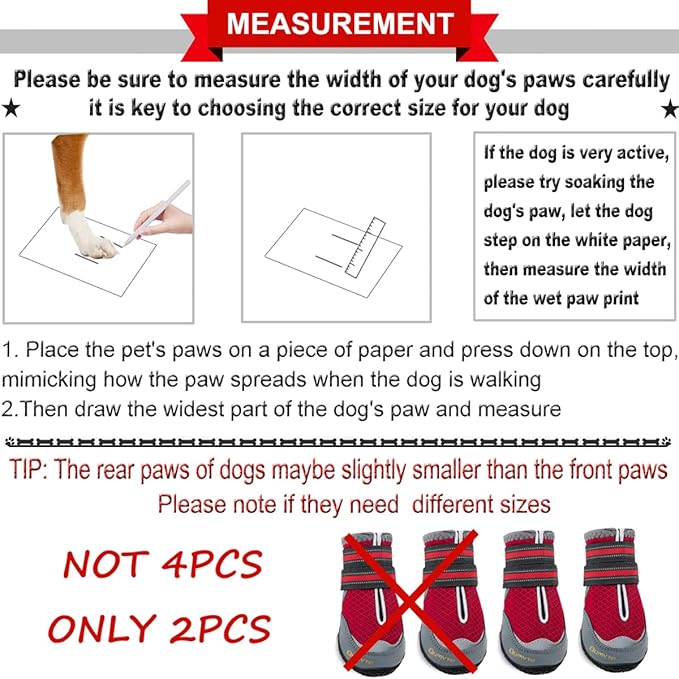 QUMY 2PCS Dog Boots for Large Dogs, Medium Dog Shoes & Paw Protectors for Hot Pavement, Summer Heat Protection, Mesh Breathable Nonslip Dog Booties for Hardfloors, Walking Running Hiking Red Size 2