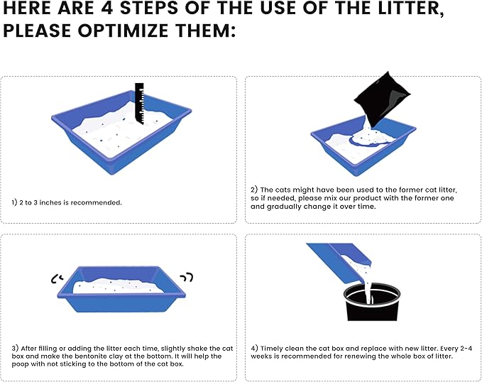 Dr. PawPaw Tofu Cat Litter, Honeysuckle Scent, 4 Pack