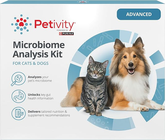 Microbiome Analysis Kit — Advanced for Cats and Dogs, Powered by Purina - 4.8 oz. Box