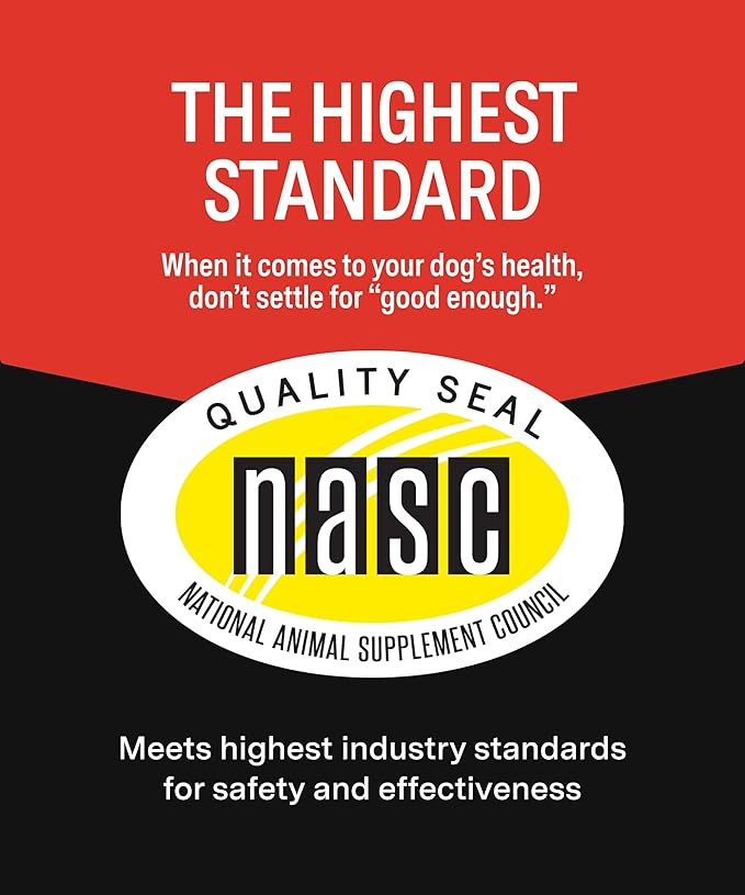 Fi Hip & Joint Supplement for Dogs | Powder Joint Support | Glucosamine, Chondroitin & MSM, Krill, Zinc | Promotes Mobility, Flexibility, Bone and Cartilage Health | Vet-Formulated | 90 Scoops