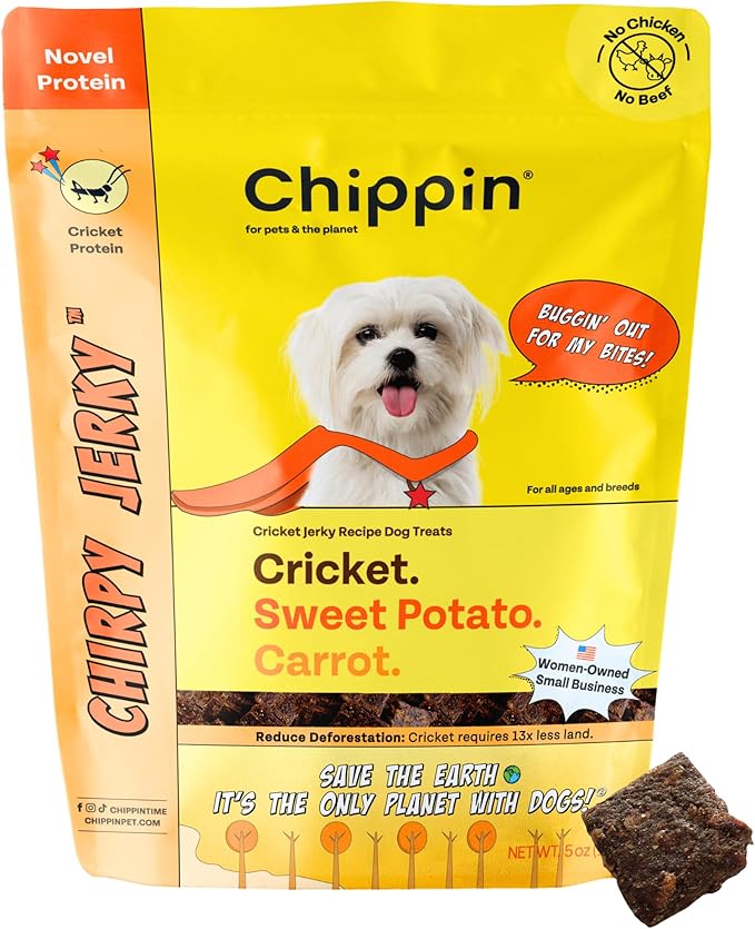 Chippin Soft Dog Treat, Natural Dog Snack, No Chicken, No Beef, Hypoallergenic, Great with Allergies, Made in USA, (5oz, 1-Pack)