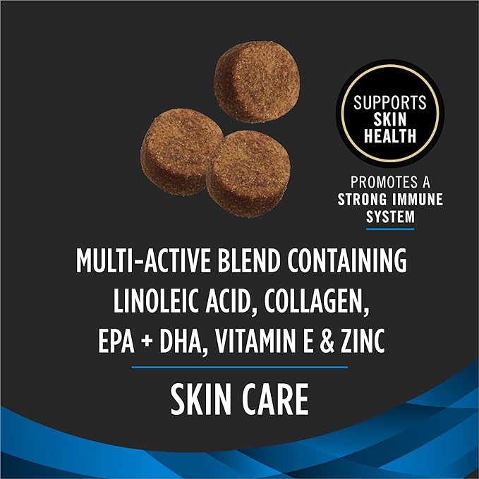 Purina Pro Plan Veterinary Supplements Skin Care Dog Supplements With Omega-3 Fish Oil and EPA and DHA - (Pack of 3) 30 ct. Pouches