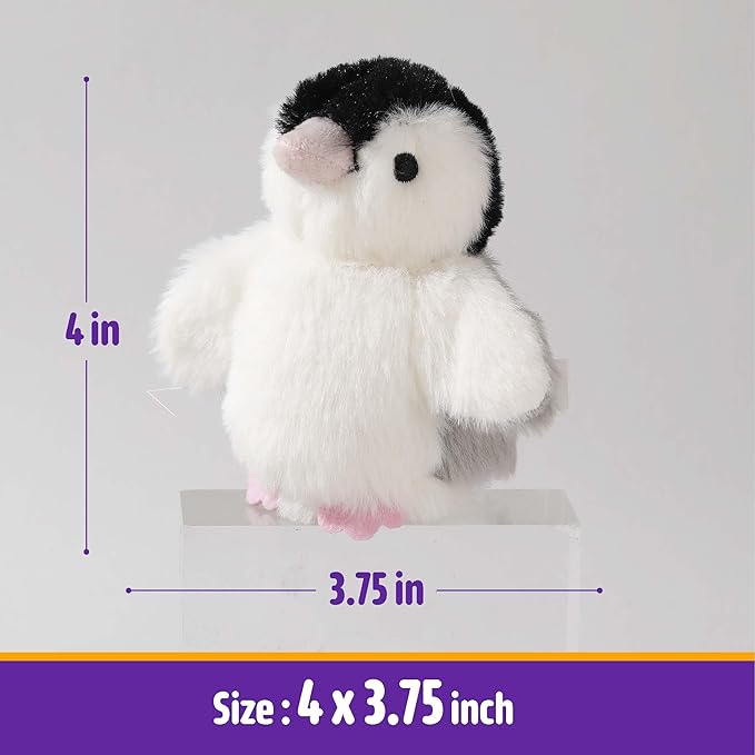 Interactive Cat Toy Rechargeable Automatic Chirping Penguin Bird Cat Toy Infused with Catnip in The Wings, Auto Beating Wings Kitten Toy for Indoor Cats to Play Alone, Never Boredom