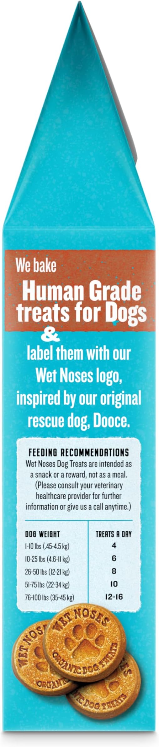 Grain-Free Organic Crunchy Dog Treats – for All Pet Sizes, Breeds – All-Natural Treat – 100% Human-Grade – Delicious Snacks for Dogs – Grain Free - Peanut Butter Molasses, 2 X 14oz Box
