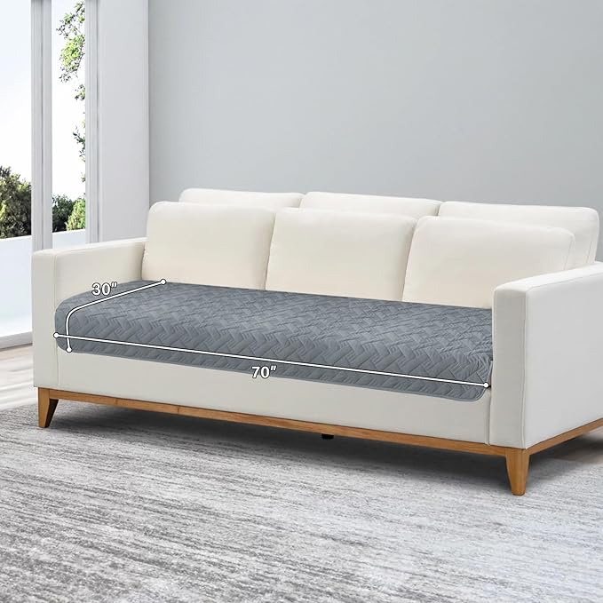 Dog Bed Cover for Pets - 30X70 Inches Blankets Rug Pads for Couch Protection Waterproof Bed Covers Dog Blanket Furniture Protector Reusable Changing Pad