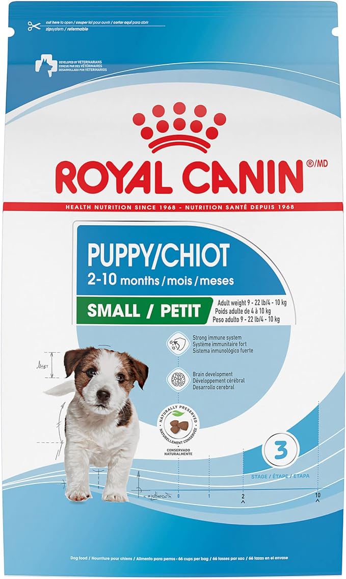 Royal Canin Size Health Nutrition Small Breed Dry Puppy Food, Supports Brain Development, Immune Support, and Digestive Health, 14 lb Bag