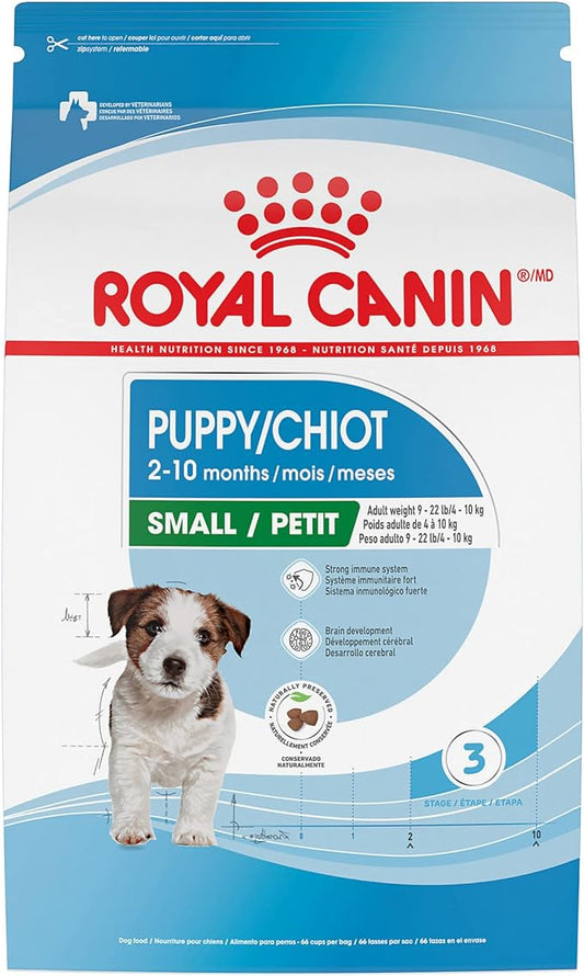Royal Canin Size Health Nutrition Small Breed Dry Puppy Food, Supports Brain Development, Immune Support, and Digestive Health, 14 lb Bag