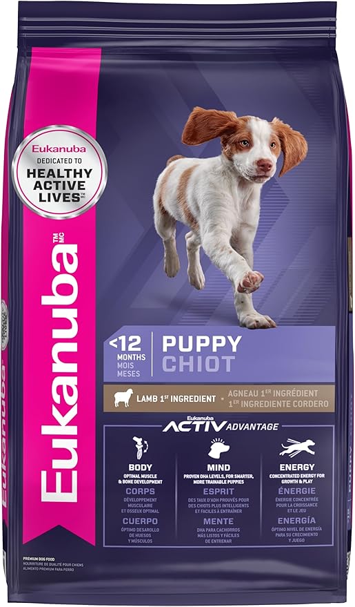 Eukanuba Puppy Lamb 1st Ingredient Dry Dog Food, 30 lb