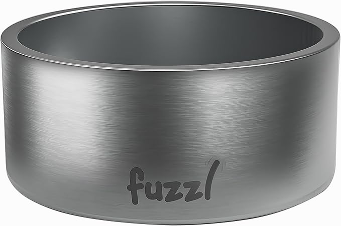 Titan Thermal Bowl 8 inch - Brushed Stainless Steel Insultated Thermal Bowl for Indoors and Outdoors with Rubber Base - Versatile Bowls and Dog Water Bowl for Hydration and Feeding