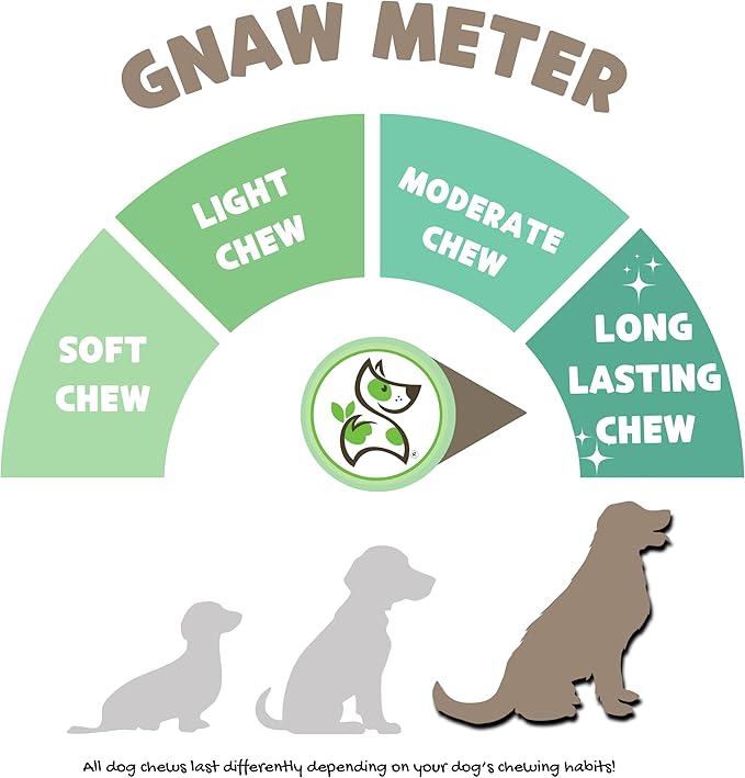 Nature Gnaws Braided Bully Sticks for Dogs 11-12" (5 Count) - Long Lasting for Aggressive Chewers and Large Dogs - Natural Beef Dog Chew Bones