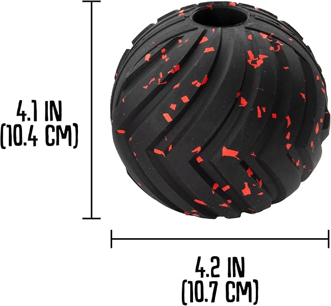 Chew King by Mammoth Supreme Dog Toy Collection, Large 4" Supreme Fetch Ball