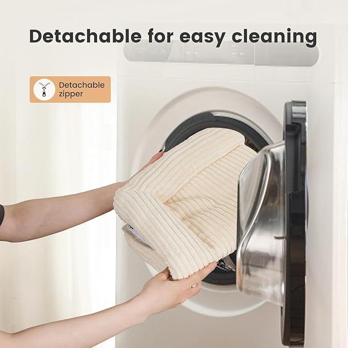 Gardner Pet Cat Window Perch, 2 in 1 Cat Hammock Window Sill Seat with Cushion, Adjustable Cat Bed for Window sill, Wood & Metal Frame for Large Cats(Beige)