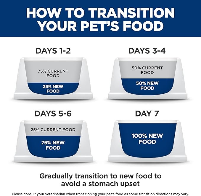 Hill's Science Diet Urinary Hairball Control Adult 1-6 Wet Cat Food, Salmon & Vegetables Stew, 2.9 oz Cans, Case of 24