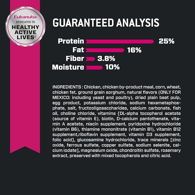 Eukanuba Adult Small Bites Dry Dog Food, 30 lb